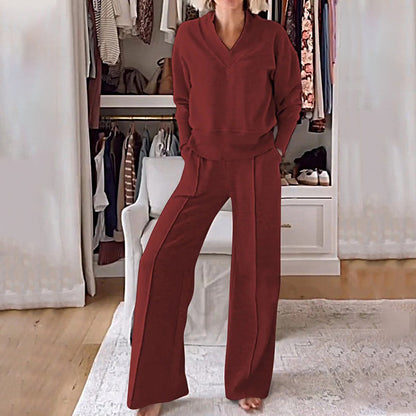 Arwen - Bequemes Schlaghosen-Set für Frauen