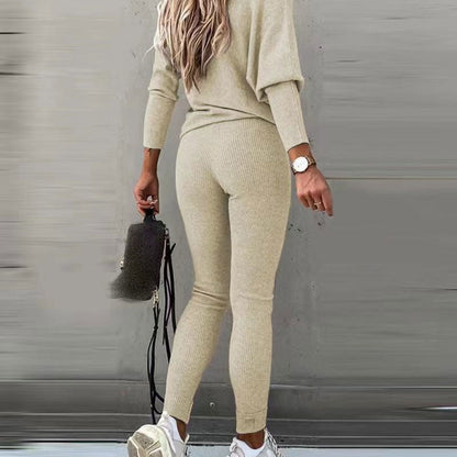 Sabrinia - Bequemes Off-Shoulder-Set für Frauen