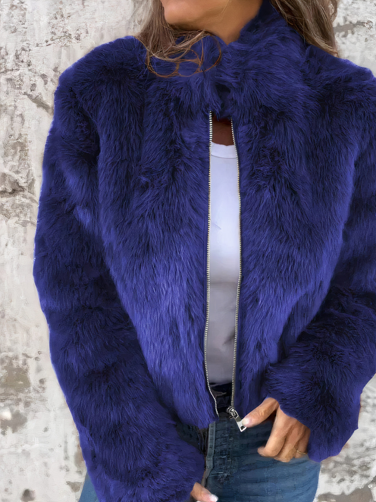 Stylische warme Damenjacke - Anneliese