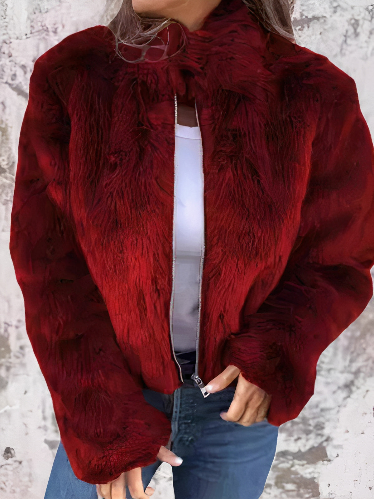 Stylische warme Damenjacke - Anneliese