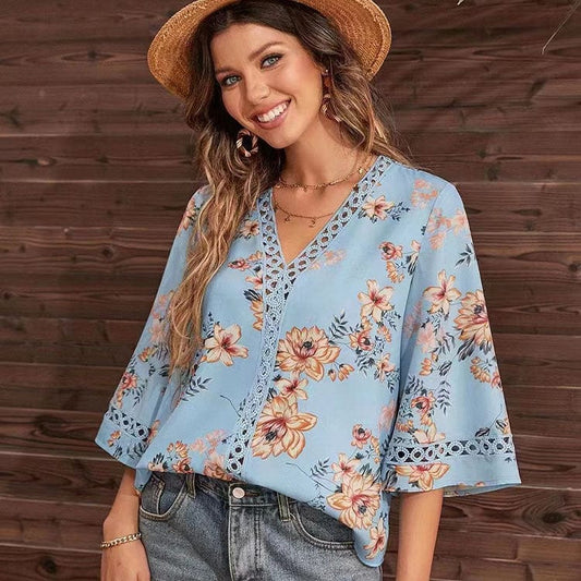 Matilda Boho-Bluse
