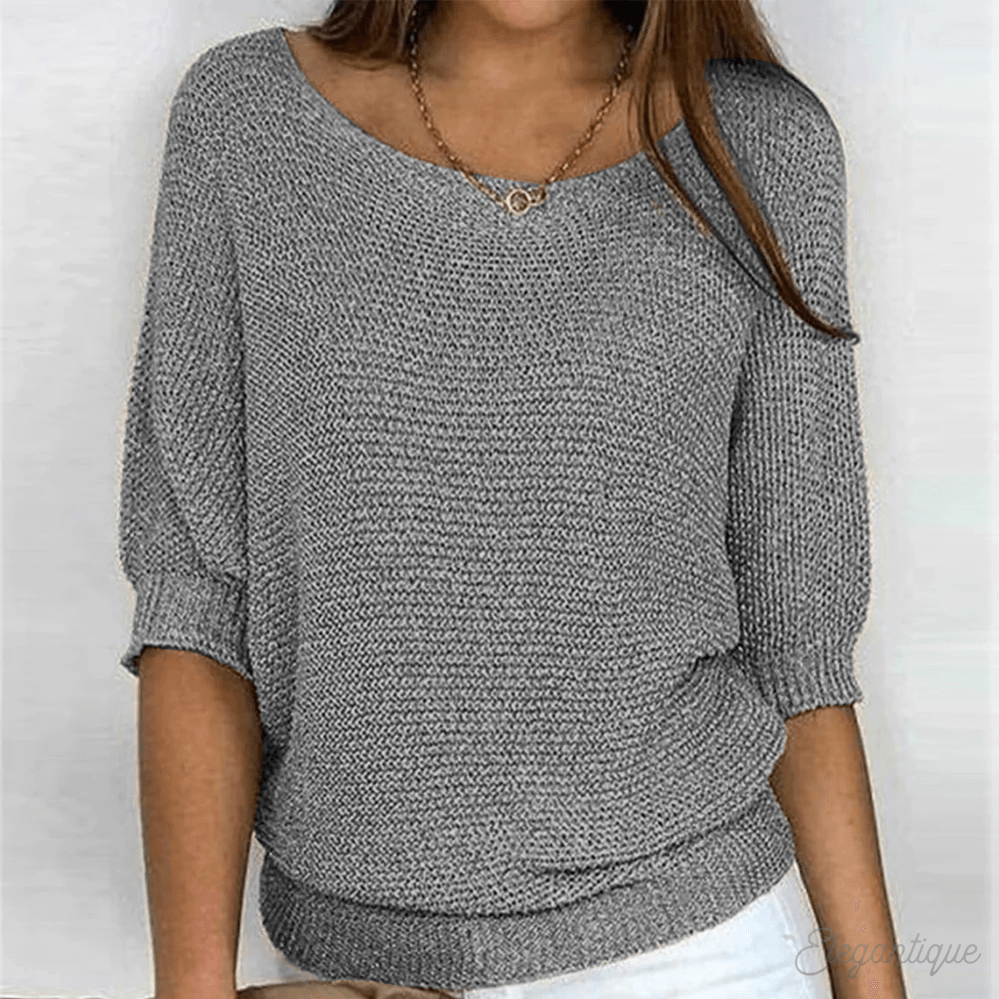 Strickpullover - Sommer - Leicht - Perfekt für Abende