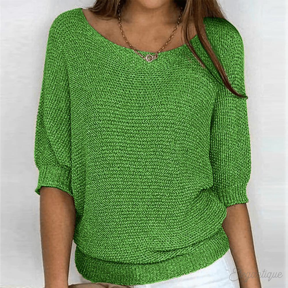 Strickpullover - Sommer - Leicht - Perfekt für Abende