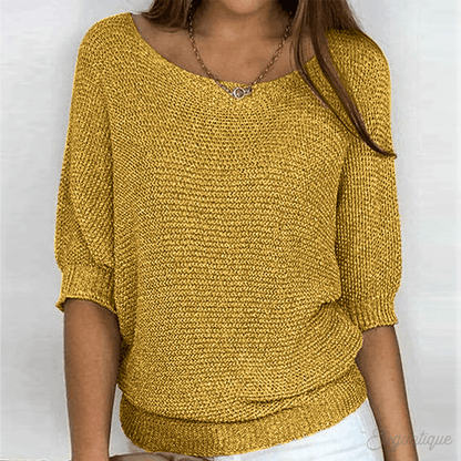 Strickpullover - Sommer - Leicht - Perfekt für Abende