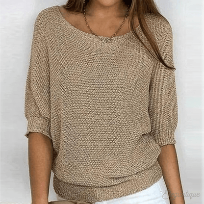 Strickpullover - Sommer - Leicht - Perfekt für Abende