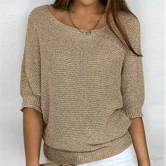 Strickpullover - Sommer - Leicht - Perfekt für Abende