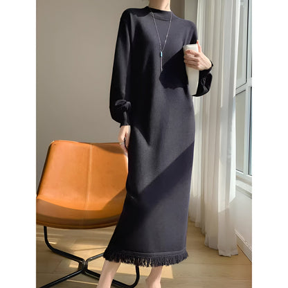 Filipa | Bequemes & elegantes Strickkleid