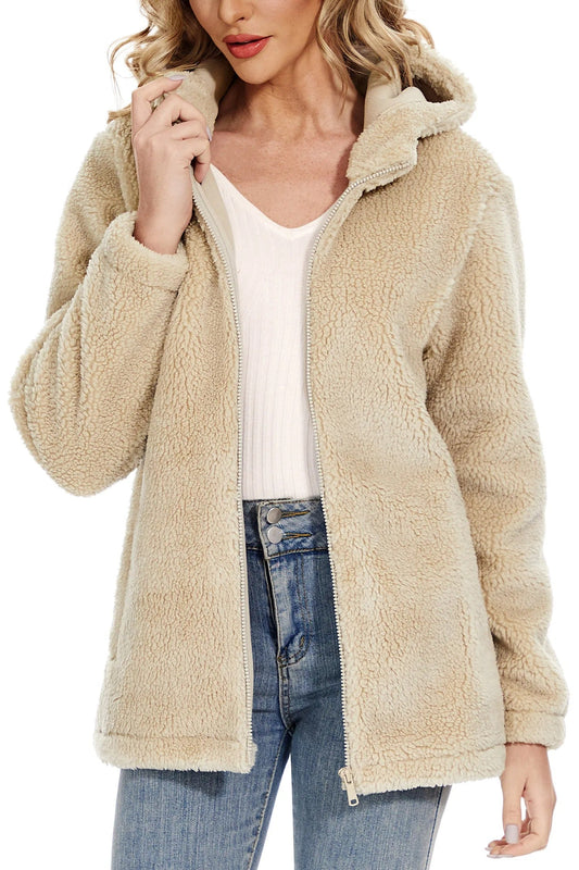 Eldora - Bequemer Pelz-Hoodie für Frauen