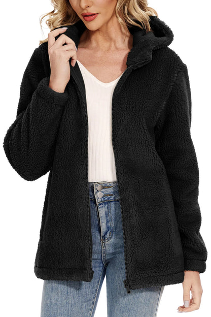 Eldora - Bequemer Pelz-Hoodie für Frauen