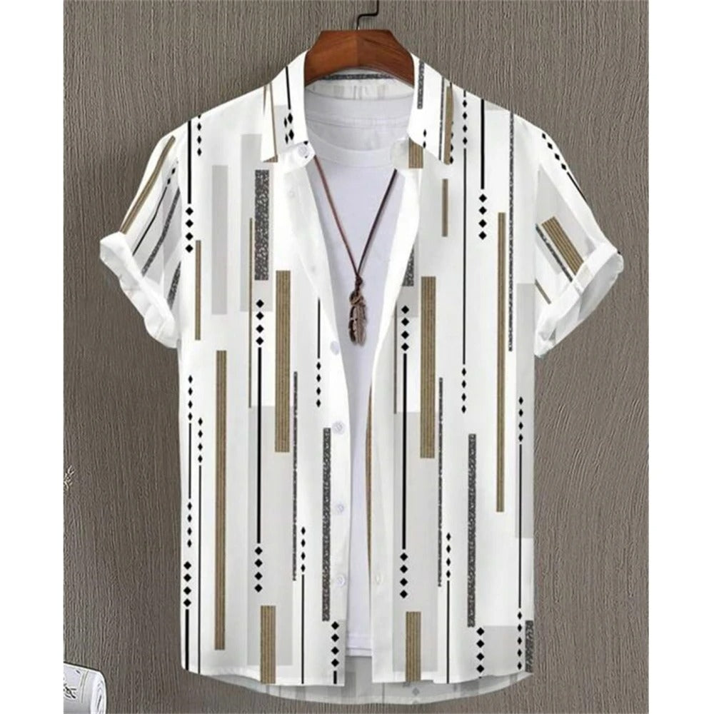 Leo | Modern gestreiftes Hemd