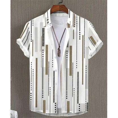 Leo | Modern gestreiftes Hemd