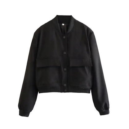 Akiko - Bomberjacke mit Taschen für Frauen