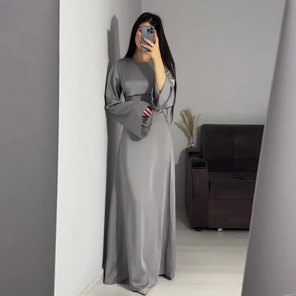 Aria - Lange Damenkleider aus Satin