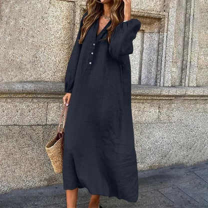 Adeline - Hemdblusenkleid in Übergröße