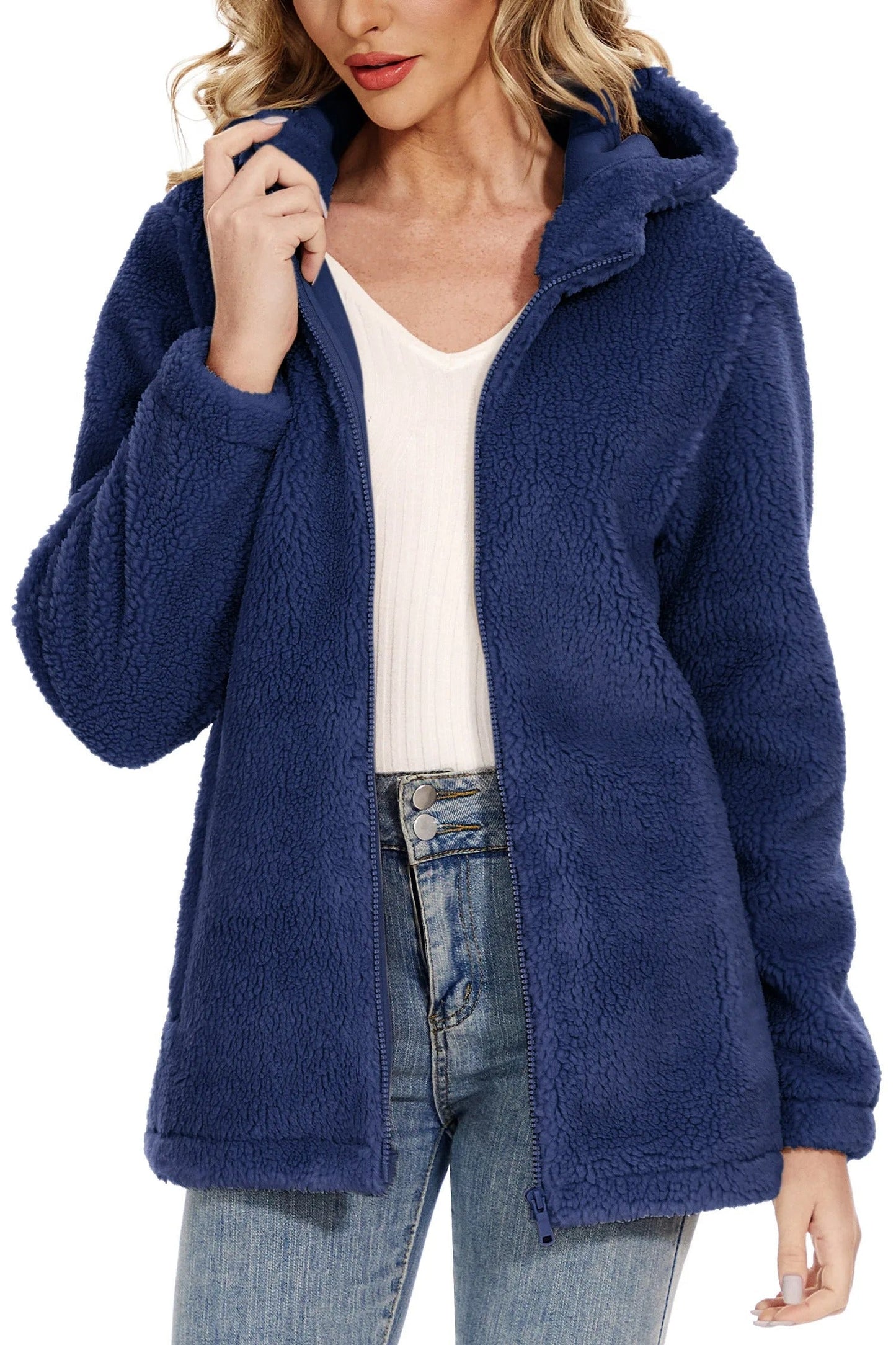 Eldora - Bequemer Pelz-Hoodie für Frauen