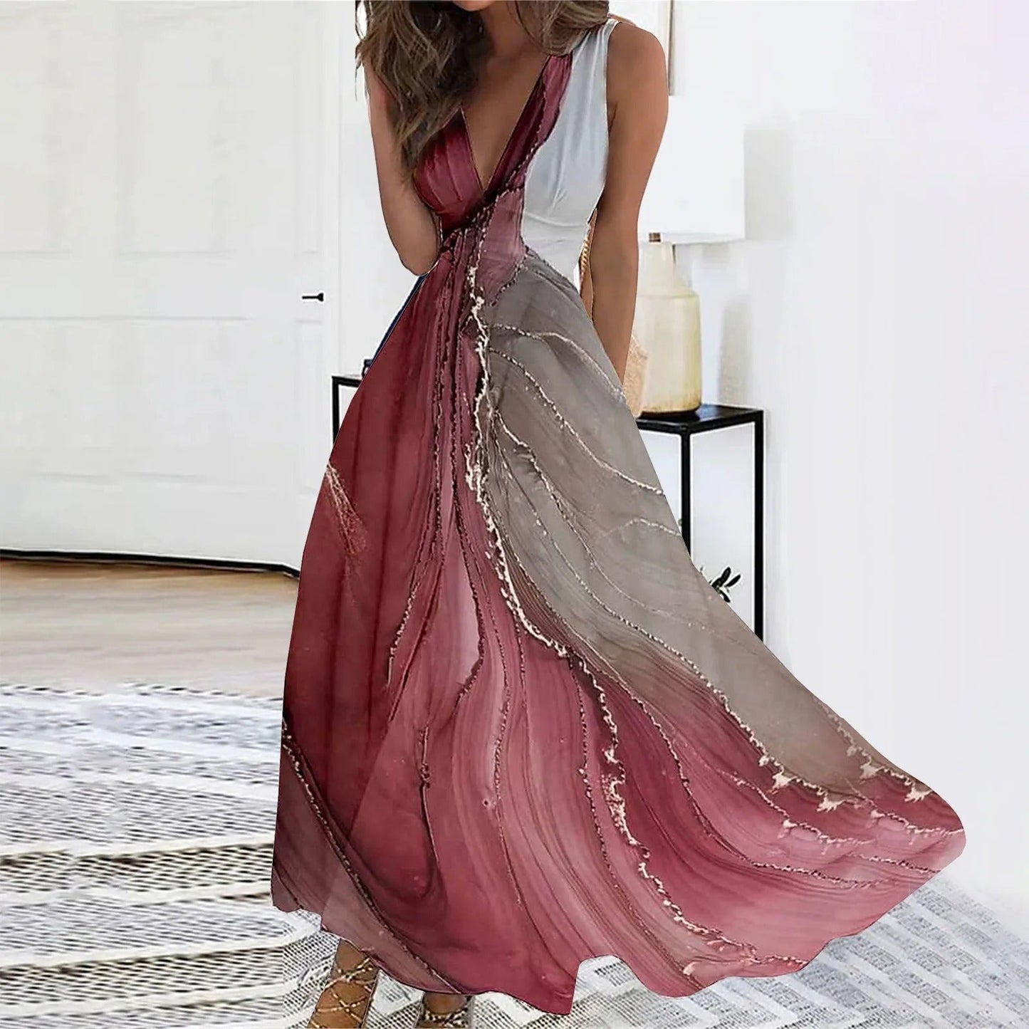 Allison - Elegantes Kleid mit Druck
