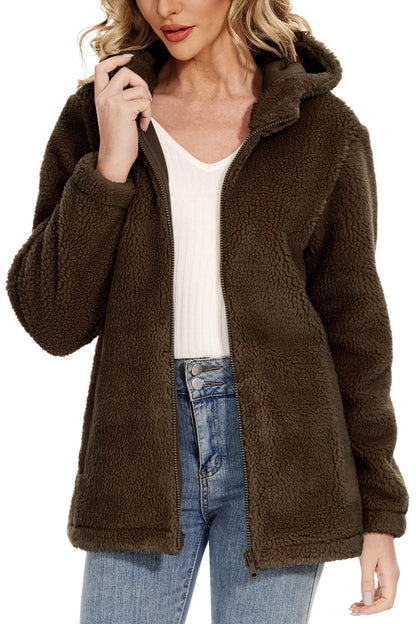 Eldora - Bequemer Pelz-Hoodie für Frauen