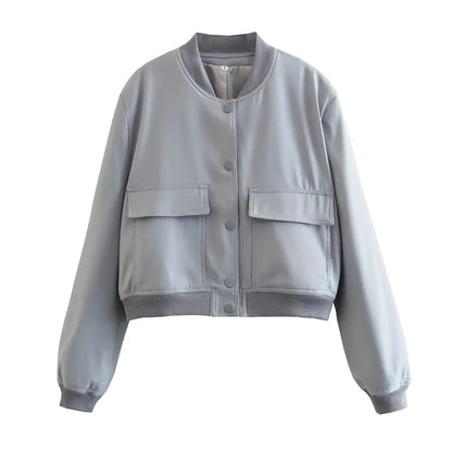 Akiko - Bomberjacke mit Taschen für Frauen