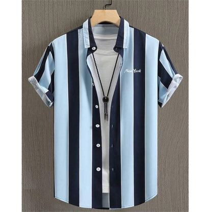 Leo | Modern gestreiftes Hemd