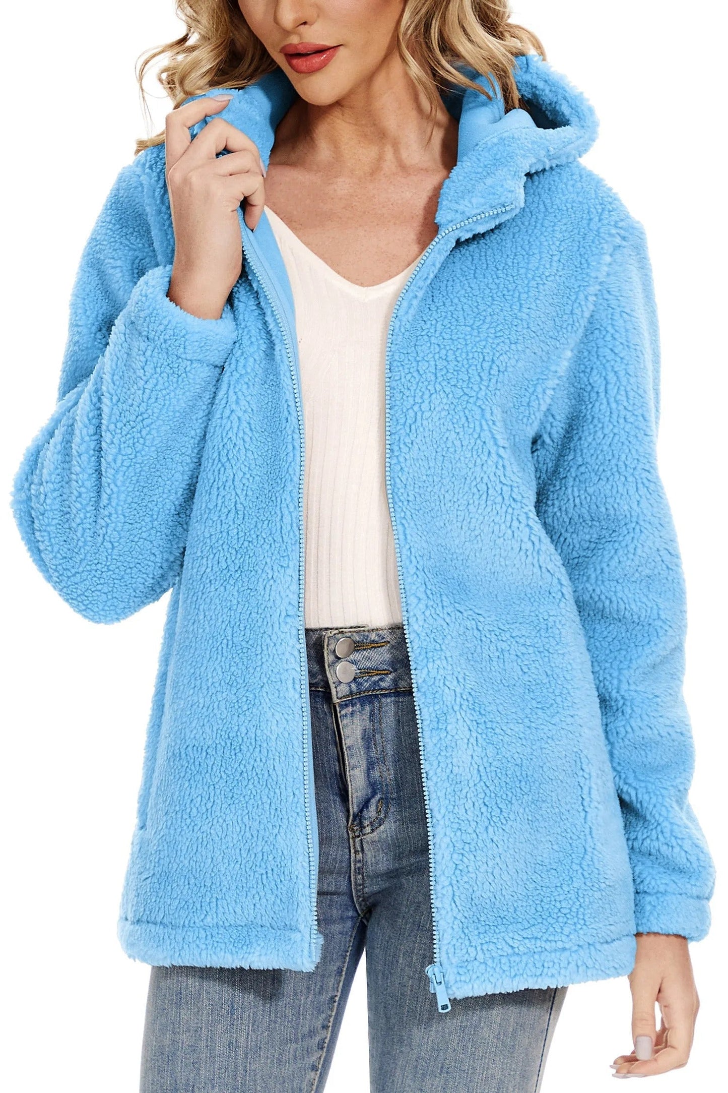 Eldora - Bequemer Pelz-Hoodie für Frauen