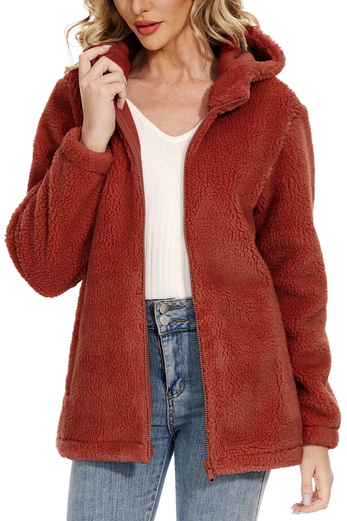 Eldora - Bequemer Pelz-Hoodie für Frauen