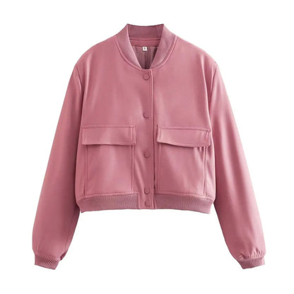Akiko - Bomberjacke mit Taschen für Frauen