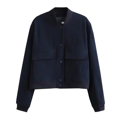Akiko - Bomberjacke mit Taschen für Frauen