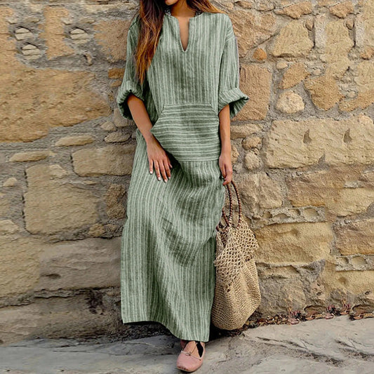 Baumwoll-Sommerkleid