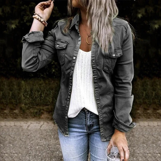 Beatrice - Stylische Jacke mit Taschen für Frauen