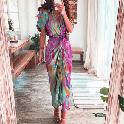Agnes - Modeknoten Rüschenkleid