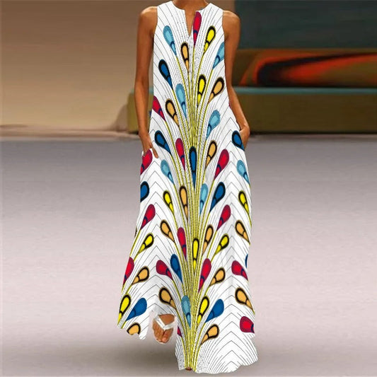Elsie - Kleid mit Retromuster