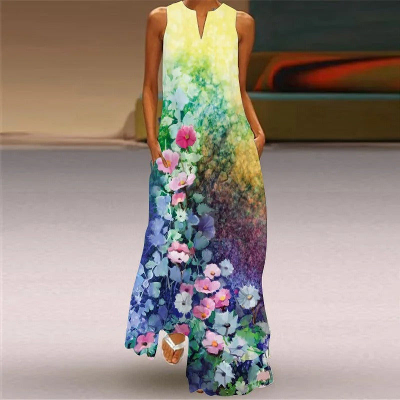 Elsie - Kleid mit Retromuster