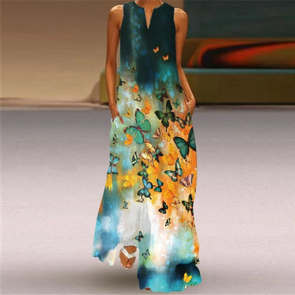 Elsie - Kleid mit Retromuster