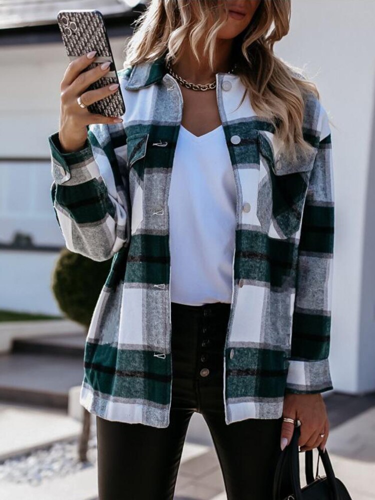 SaraisJacket I Flanelljacke für Frauen