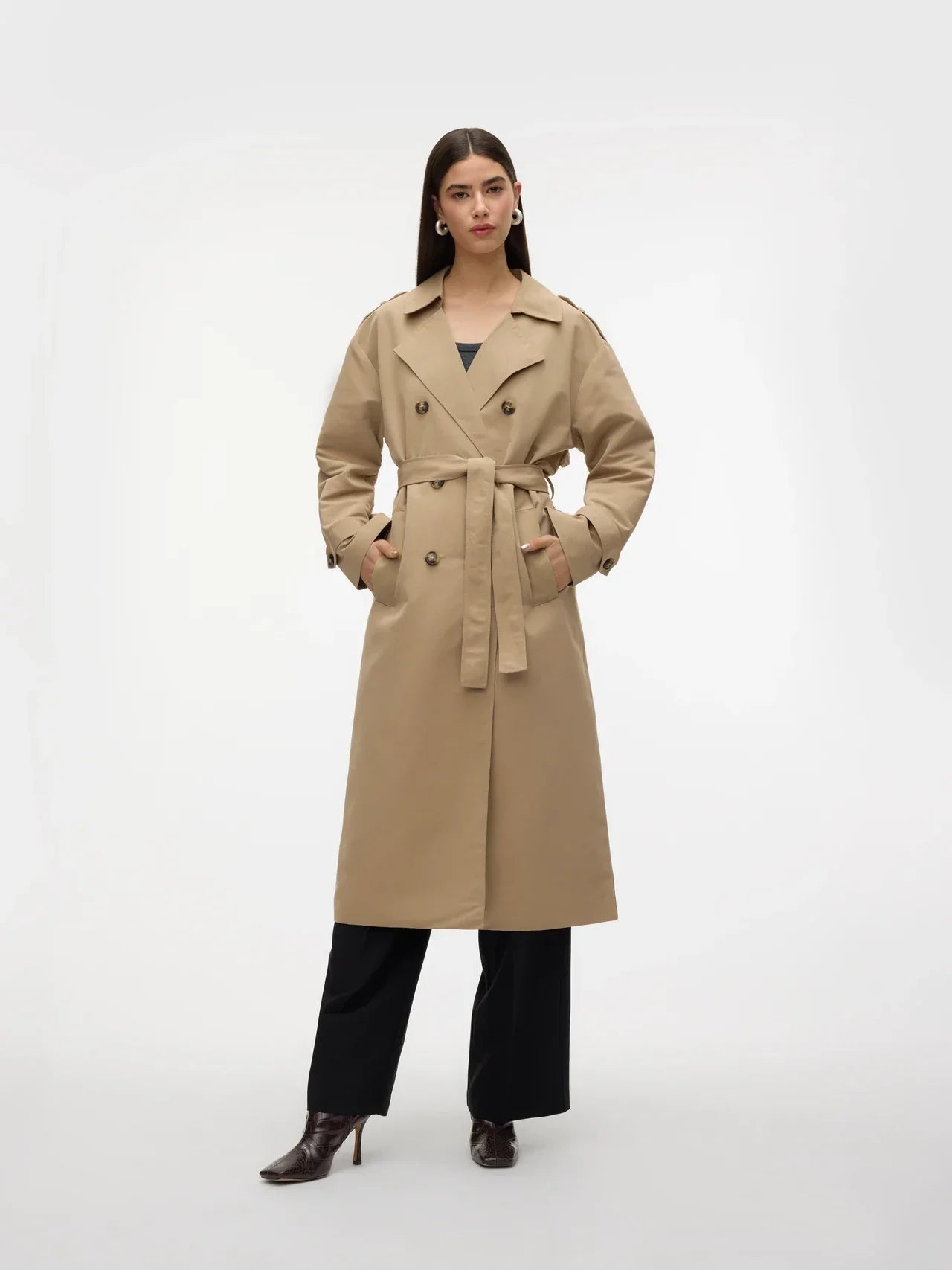 Winddichter Trenchcoat | Stylisch und funktional - Ideal für windige Tage
