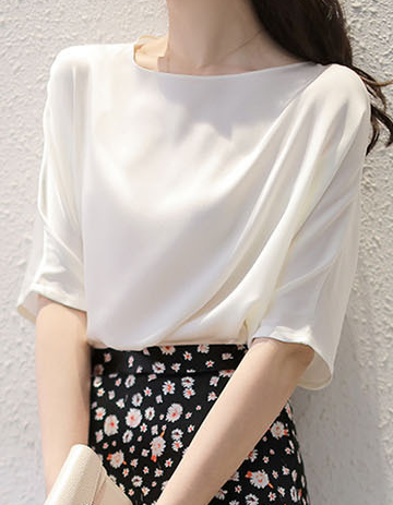 Verney Bluse | Vintage Seidenbluse
