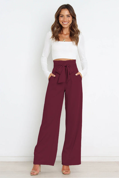 Dorothée - Leichte Hose aus weichem Leinen