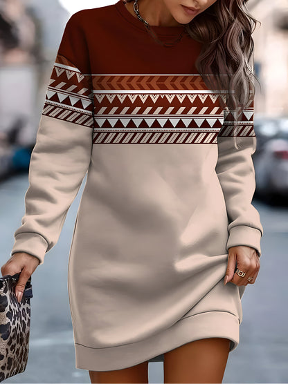 Romy | Bequemes & stylisches Sweatkleid in Übergröße