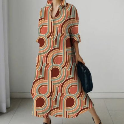 Nancy - Elegantes Hemdblusenkleid für Frauen