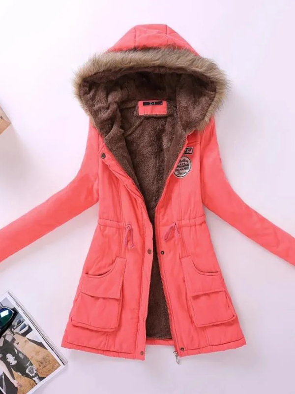 Kaitlyn Slim-fit Parka mit Kapuze | Komfortabel & Stylisch