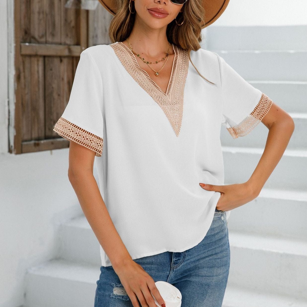 Petunia Boho-Bluse