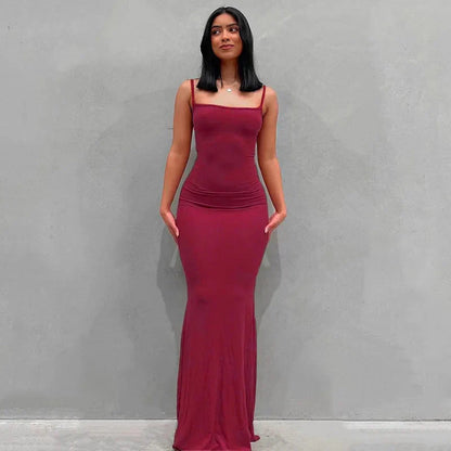 Felicity - Eng anliegendes langes Kleid