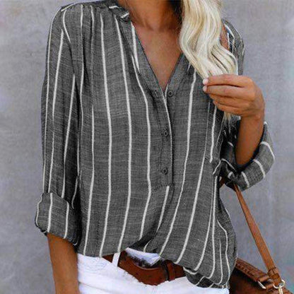 PENY | Iconic Stripes Hemd mit Knopfverschluss