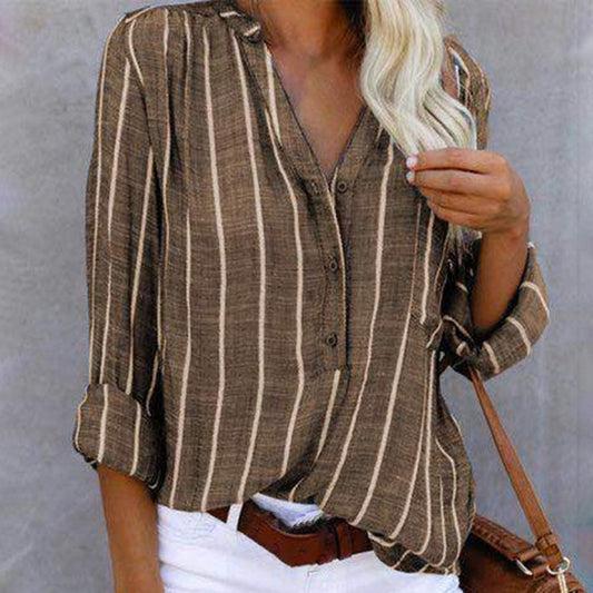 PENY | Iconic Stripes Hemd mit Knopfverschluss
