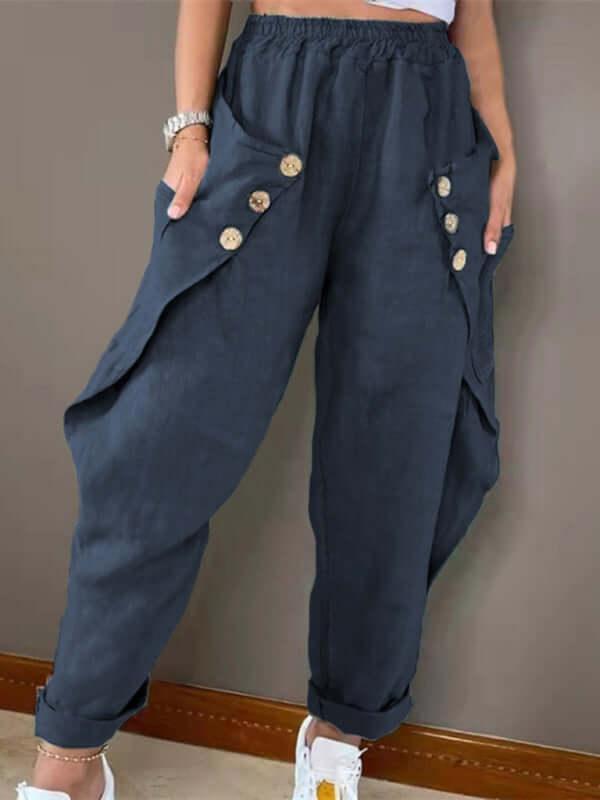 Elfreda - Cargo-Hose mit großen Taschen