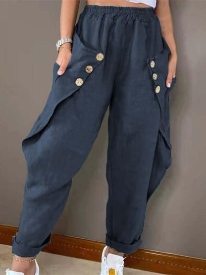Elfreda - Cargo-Hose mit großen Taschen