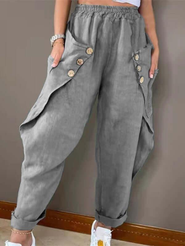 Elfreda - Cargo-Hose mit großen Taschen