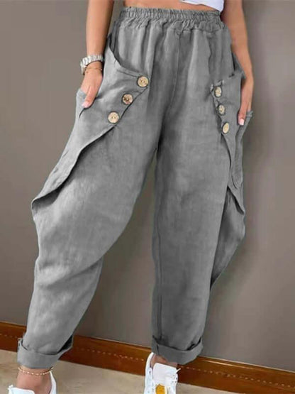 Elfreda - Cargo-Hose mit großen Taschen
