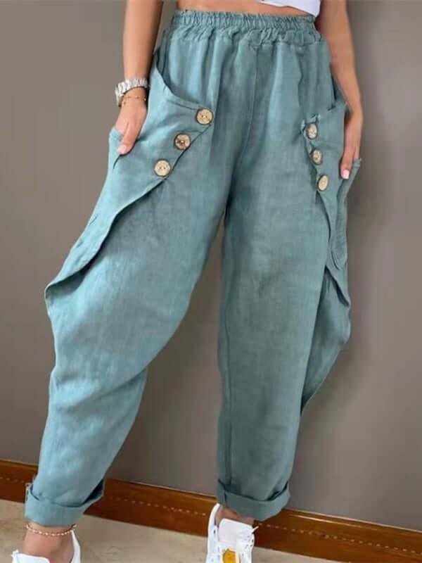 Elfreda - Cargo-Hose mit großen Taschen