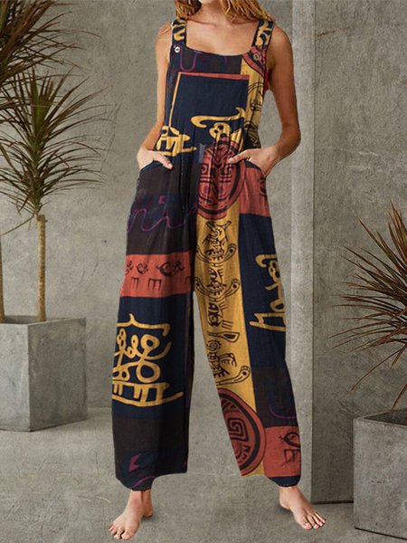 Casual Statement Karo-Taschen-Overall